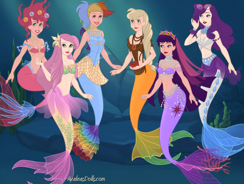 1199392 - safe, artist:azaleasdolls, artist:fannitasticfangirl, principal  abacus cinch, cecaelia, mermaid, octopus, equestria girls, friendship games,  clothes, crossover, disney, duality, fins, glasses, humanized, jewelry,  mermaid maker, mermaid tail