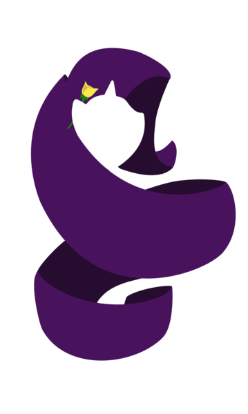 Size: 1052x1756 | Tagged: safe, artist:themagicwalrus, derpibooru import, part of a set, rarity, pony, unicorn, bust, female, flower, flower in hair, horn, lineless, mare, minimalist, portrait, profile, simple background, solo, transparent background