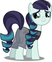 Size: 4138x5000 | Tagged: absurd resolution, artist:dashiesparkle, clothes, coloratura, cute, derpibooru import, plot, rara, rarabetes, safe, simple background, smiling, solo, .svg available, the mane attraction, transparent background, vector