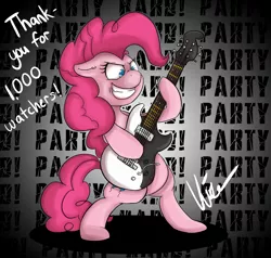 Size: 4200x4000 | Tagged: safe, artist:vicse, derpibooru import, pinkie pie, guitar, solo