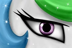 Size: 4500x3000 | Tagged: artist:everypone, close-up, derpibooru import, detailed, extreme close up, eye, fluffy, princess celestia, safe, solo, sparkles