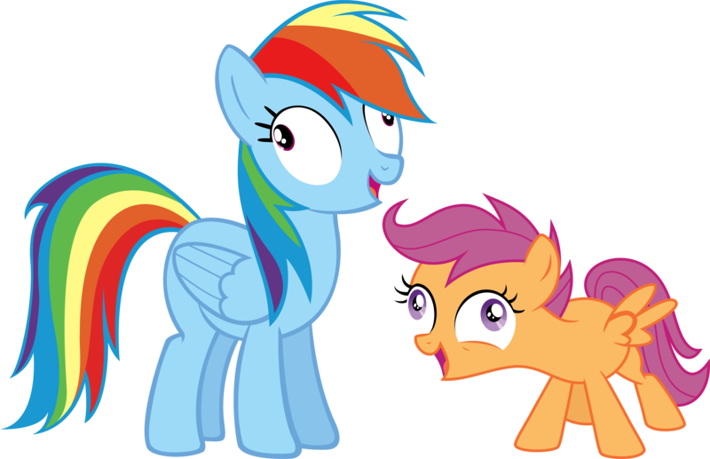 Size: 7735x5000 | Tagged: absurd resolution, artist:bobbatron808, artist:kimberlythehedgie, artist:moongazeponies, derp, derpibooru import, exploitable meme, fall weather friends, i didn't listen, image macro, meme, newbie dash, rainbow dash, rainbow dash is best facemaker, rainbow derp, safe, scootaderp, scootaloo, simple background, transparent background, vector