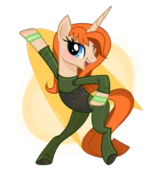 Size: 3643x4045 | Tagged: safe, artist:wicklesmack, derpibooru import, ponified, pony, unicorn, beverly crusher, female, leotard, mare, solo, star trek, star trek: the next generation