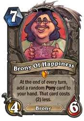 Size: 400x573 | Tagged: brony, brony of happiness, card, derpibooru import, hearthstone, human, meta, pinkie pie, safe, toy, warcraft, world of warcraft