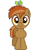 Size: 84x100 | Tagged: artist:onil innarin, buttonbetes, button mash, c:, colt, cute, derpibooru import, looking at you, pixel art, safe, simple background, solo, transparent background