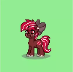 Size: 401x394 | Tagged: artist:lyraalluse, bacon pony, derpibooru import, oc, oc:bacon bits, original character do not steal, pony town, safe, unofficial characters only