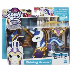 Size: 1500x1500 | Tagged: safe, derpibooru import, official, shining armor, pony, guardians of harmony, irl, merchandise, photo, solo, toy