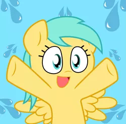 Size: 2033x2000 | Tagged: safe, artist:chainchomp2, derpibooru import, sunshower raindrops, pegasus, pony, female, mare, nya, paffendorf, solo, vector