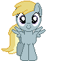 Size: 84x88 | Tagged: animated, artist:onil innarin, c:, chirpabetes, chirpy hooves, cute, derpibooru import, filly, looking at you, pixel art, safe, simple background, solo, transparent background