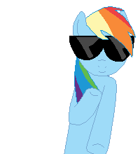 Size: 200x220 | Tagged: animated, artist:tomdantherock, dancing, derpibooru import, rainbow dash, safe, simple background, smoke weed everyday, snoop dogg, solo, sunglasses, swag, transparent background