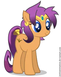 Size: 5961x7500 | Tagged: absurd resolution, artist:justisanimation, derpibooru import, genie, ponified, safe, shantae, shantae (character), simple background, solo, transparent background, vector