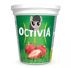 Size: 460x443 | Tagged: activia, derpibooru import, edit, food, octavia melody, parody, pun, safe, yogurt