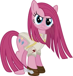 Size: 6500x6714 | Tagged: absurd resolution, armor, artist:stabzor, derpibooru import, erza scarlett, fairy tail, pinkamena diane pie, pinkie pie, safe