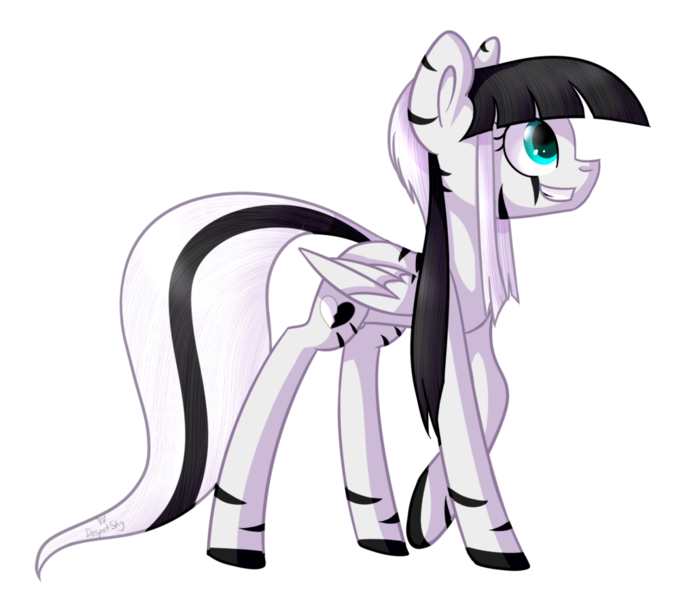 Size: 1024x883 | Tagged: artist:despotshy, derpibooru import, oc, oc:laura the zony, safe, simple background, solo, transparent background, unofficial characters only, zebra, zebrasus