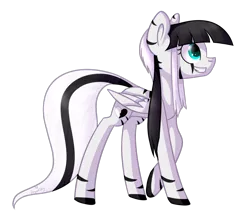 Size: 1024x883 | Tagged: artist:despotshy, derpibooru import, oc, oc:laura the zony, safe, simple background, solo, transparent background, unofficial characters only, zebra, zebrasus