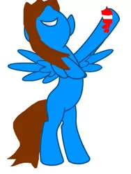 Size: 716x950 | Tagged: safe, derpibooru import, oc, oc:sandra garcia, unofficial characters only, alicorn, pony, alicorn oc, dart, nose in the air, standing