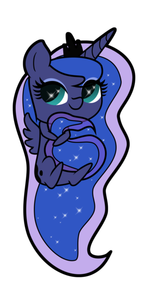 Size: 600x1250 | Tagged: safe, artist:heiwa98, derpibooru import, princess luna, chibi, cute, lunabetes, simple background, solo, transparent background