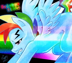 Size: 800x700 | Tagged: safe, artist:ayuuu0908, derpibooru import, rainbow dash, rainbow blitz, rule 63, solo