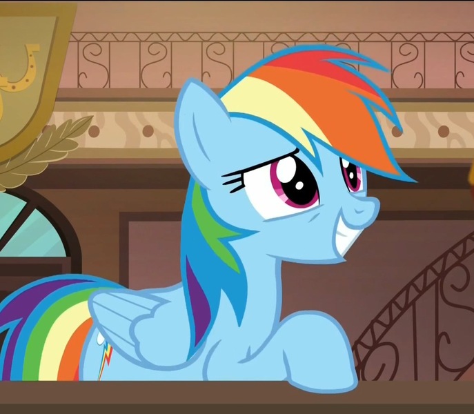 Size: 1327x1159 | Tagged: safe, derpibooru import, screencap, rainbow dash, pony, stranger than fan fiction, cute