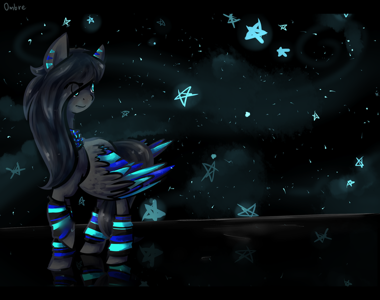 Size: 800x632 | Tagged: artist:akiiri, derpibooru import, oc, safe, stars, unofficial characters only