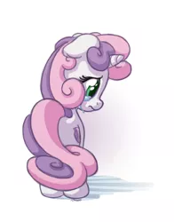 Size: 1100x1400 | Tagged: safe, artist:bobdude0, derpibooru import, sweetie belle, crying, cute, diasweetes, sad, sadorable, solo