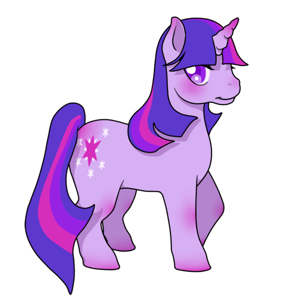 Size: 1080x1175 | Tagged: safe, artist:sweetycreamy, derpibooru import, twilight sparkle, pony, unicorn, female, looking at you, mare, outline, simple background, smiling, solo, transparent background