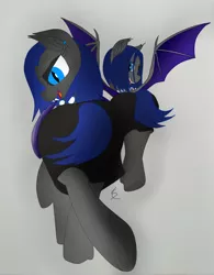 Size: 2966x3812 | Tagged: safe, artist:scribblepwn3, derpibooru import, edit, oc, unofficial characters only, bat pony, pony, clothes, dress, little black dress, looking at you, looking back, plot, sisters, smiling, twins