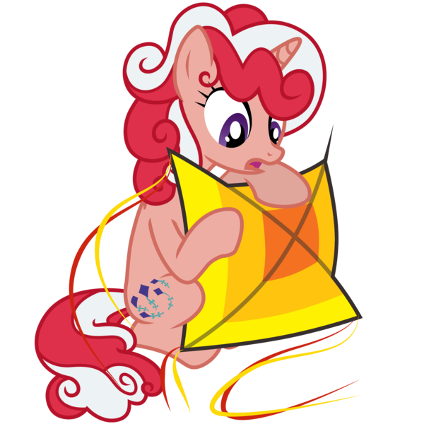 Size: 3000x3000 | Tagged: safe, artist:sunley, derpibooru import, skyflier, pony, unicorn, female, g1, g1 to g4, g4, generation leap, kite, mare, simple background, transparent background