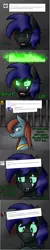 Size: 747x3744 | Tagged: safe, artist:ceejayponi, derpibooru import, oc, oc:sicarius, unofficial characters only, bat pony, pony, comic