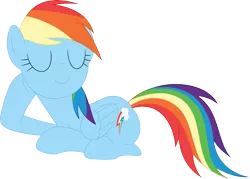 Size: 3537x2531 | Tagged: safe, artist:porygon2z, derpibooru import, rainbow dash, pegasus, pony, eyes closed, female, mare, raised hoof, simple background, solo, transparent background, vector