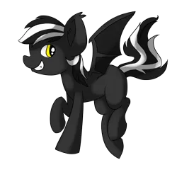 Size: 2000x2000 | Tagged: safe, artist:redember00, derpibooru import, oc, oc:thunder bolt, unofficial characters only, bat pony, pony, solo