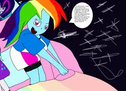 Size: 2234x1608 | Tagged: safe, artist:my little brony friend, derpibooru import, rainbow dash, rarity, twilight sparkle, equestria girls, 1000 hours in ms paint, car, implied applejack, implied fluttershy, implied pinkie pie, ms paint