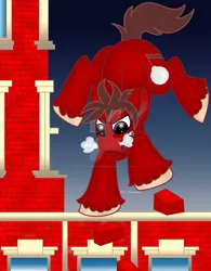 Size: 1024x1313 | Tagged: safe, artist:soldierboycaboose, derpibooru import, ponified, ralph, solo, watermark, wreck-it ralph