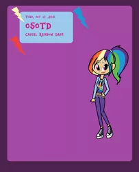 Size: 788x972 | Tagged: artist:obeliskgirljohanny, derpibooru import, lipstick, rainbow dash, safe, solo