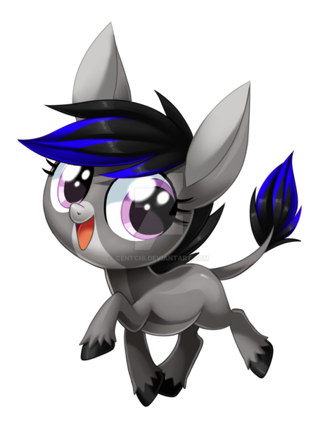 Size: 1024x1360 | Tagged: artist:centchi, cute, derpibooru import, donkey, foal, oc, oc:tara, safe, solo, unofficial characters only, watermark