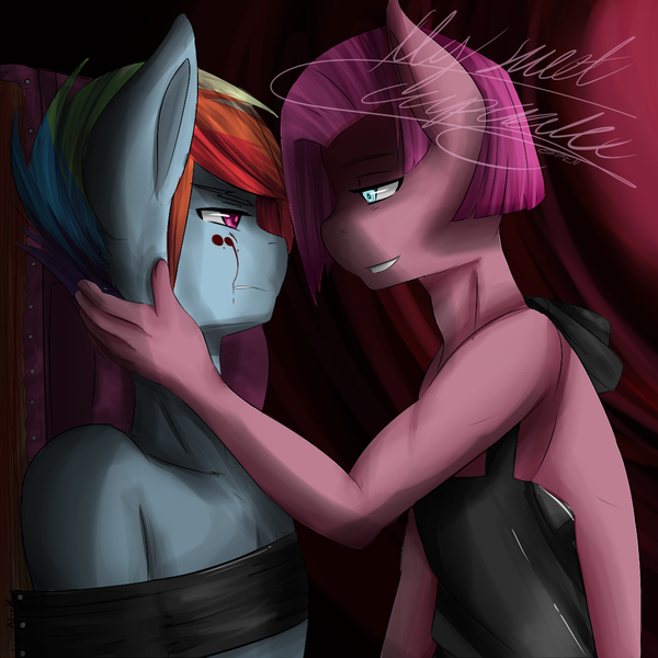 pinkamena and bubble berry