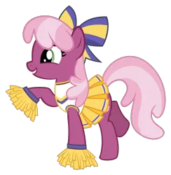 Size: 3000x3070 | Tagged: safe, artist:sollace, derpibooru import, cheerilee, pony, the cart before the ponies, .svg available, bottomless, cheerileeder, cheerleader, clothes, cute, hair bow, partial nudity, pleated skirt, pom pom, raised hoof, simple background, skirt, solo, transparent background, vector