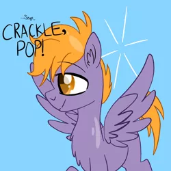 Size: 2000x2000 | Tagged: anime style, artist:smoothsillohette, crackle pop, derpibooru import, safe, shiny, snap crackle and pop, solo, the cart before the ponies