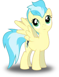 Size: 3000x3896 | Tagged: source needed, safe, artist:ruinedomega, derpibooru import, misty fly, pegasus, pony, :3, cute, simple background, standing, transparent background, vector