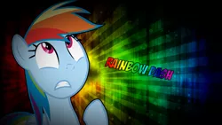 Size: 1920x1080 | Tagged: safe, artist:kigaroth, artist:sirspikensons, derpibooru import, edit, rainbow dash, solo, wallpaper, wallpaper edit