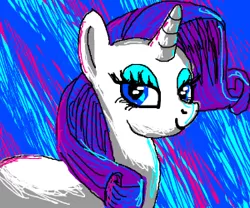 Size: 300x250 | Tagged: safe, artist:chokuru, derpibooru import, rarity, color porn, drawception, solo