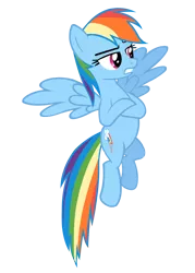 Size: 2500x3500 | Tagged: artist:vexorb, derpibooru import, may the best pet win, rainbow dash, safe, simple background, solo, transparent background, unamused, vector