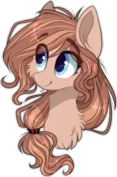 Size: 891x1347 | Tagged: safe, artist:tenebristayga, derpibooru import, oc, unofficial characters only, blue eyes, bust, chest fluff, digital art, ear fluff, female, fluffy, portrait, simple background, solo, transparent background