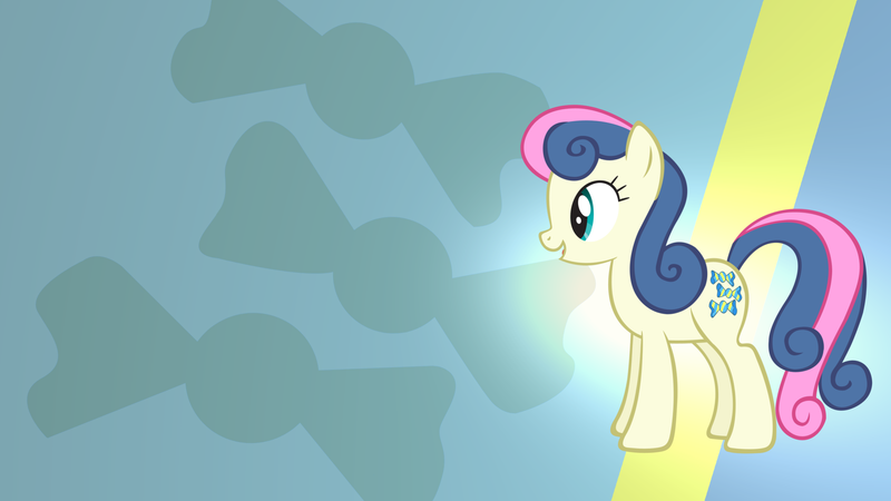 Size: 1920x1080 | Tagged: abstract background, artist:rdbrony16, bon bon, derpibooru import, safe, solo, sweetie drops, wallpaper