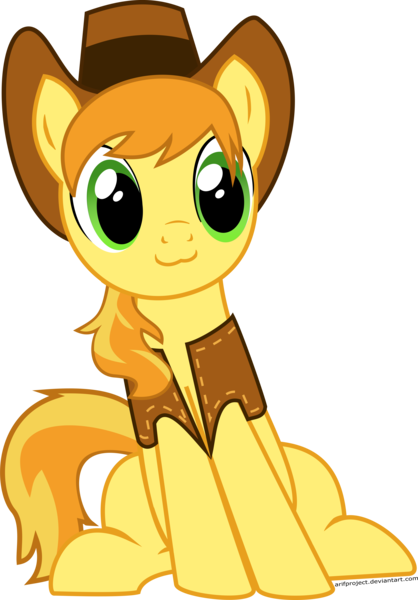 Size: 6000x8604 | Tagged: safe, artist:arifproject, derpibooru import, braeburn, pony, :3, absurd resolution, braebetes, catface, cute, sitting, sitting catface meme, solo