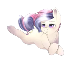 Size: 800x800 | Tagged: safe, artist:okaces, derpibooru import, oc, oc:pastel paints, unofficial characters only, earth pony, pony, crossed hooves, female, heart eyes, mare, prone, simple background, solo, transparent background, wingding eyes