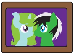 Size: 1976x1457 | Tagged: artist:sketchydesign78, bust, couple, derpibooru import, minimalist, oc, oc:racer hooves, oc:sketchy design, portrait, safe, unofficial characters only, vector