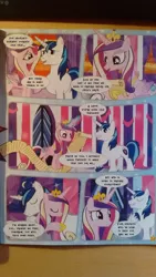 Size: 900x1600 | Tagged: comic, comic:waiting for flurry heart, derpibooru import, official, princess cadance, safe, shining armor, that pony sure does love lists