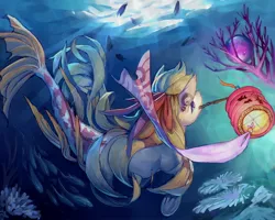 Size: 2000x1600 | Tagged: artist:dirtytimi, derpibooru import, oc, ocean, oc:lana, safe, sea pony, unofficial characters only