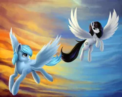 Size: 2514x2000 | Tagged: safe, artist:l1nkoln, derpibooru import, oc, unofficial characters only, pegasus, pony, cloud, flying